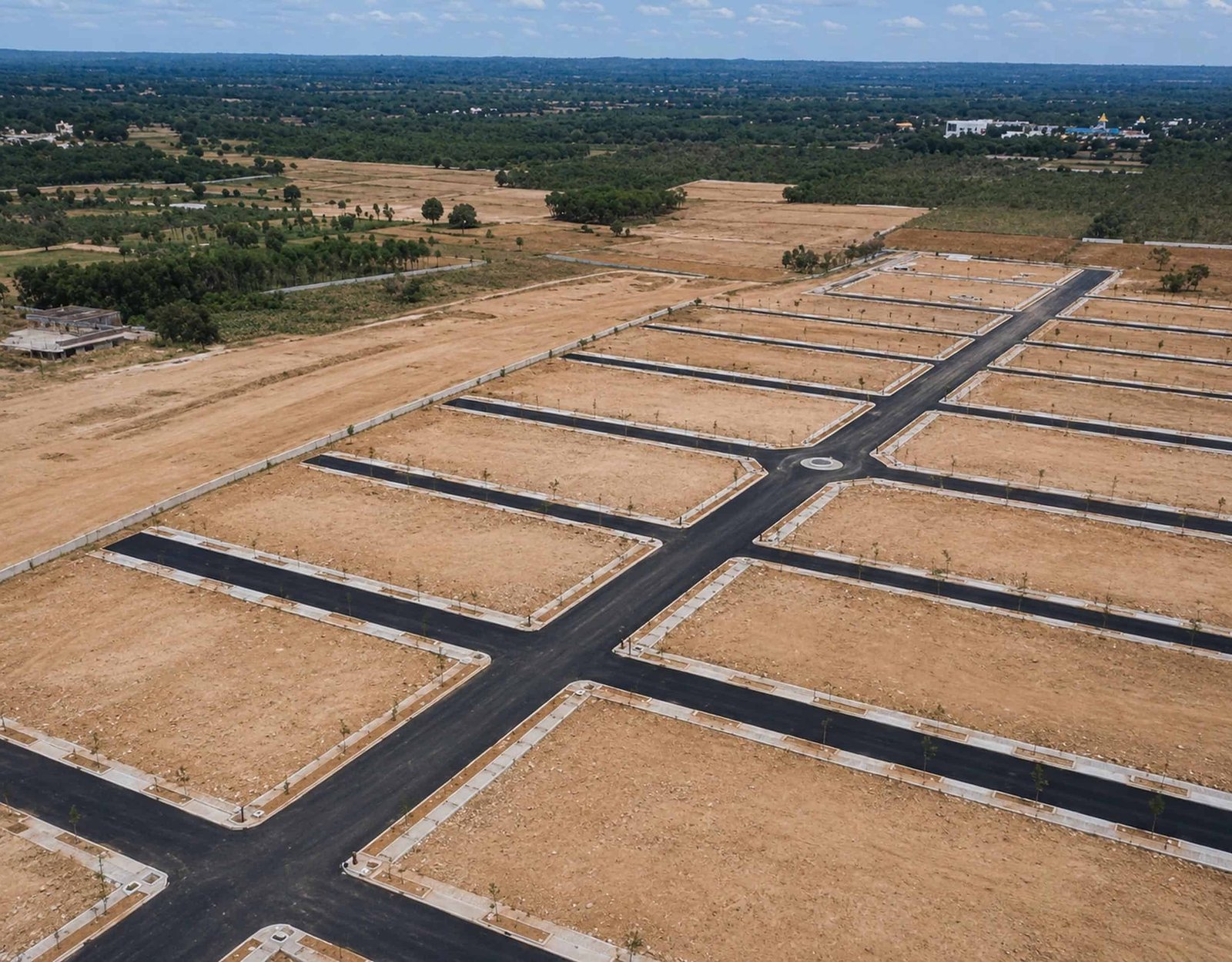 Well-planned area to buy land in Trichy with road access